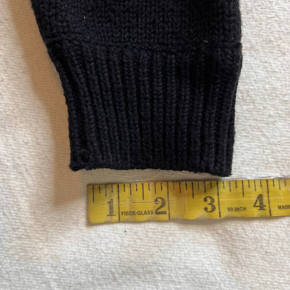 Vintage Alfred Dunner Black Sequin Detailed Crewneck Pull Over Sweater- M - Picture 11 of 13